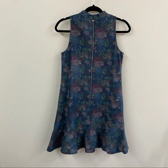 Erin by Erin Fetherston Floral Denim Dress - Picture 12 of 15